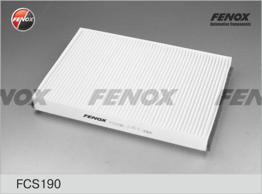 Fenox FCS190 - Фільтр, повітря у внутрішній простір autocars.com.ua
