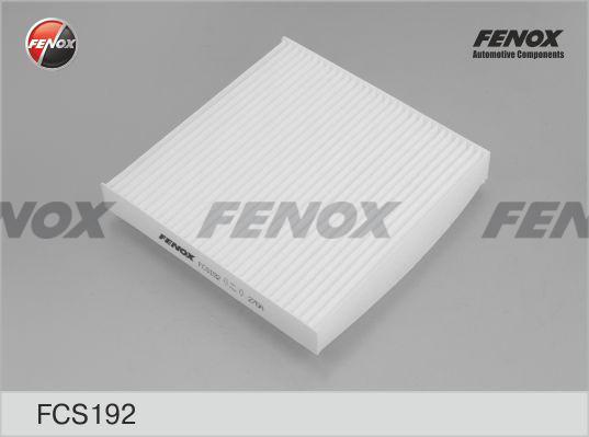 Fenox FCS192 - Фільтр, повітря у внутрішній простір autocars.com.ua