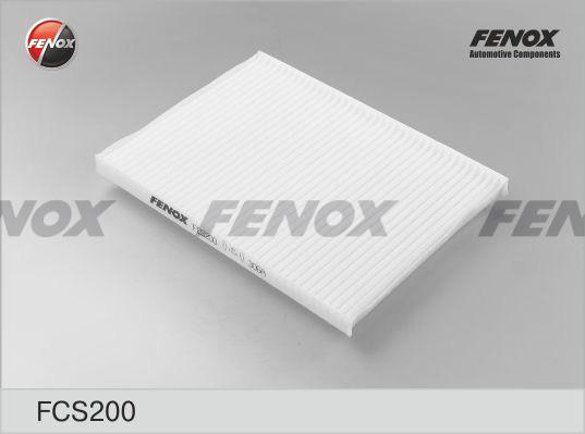 Fenox FCS200 - Фільтр, повітря у внутрішній простір autocars.com.ua