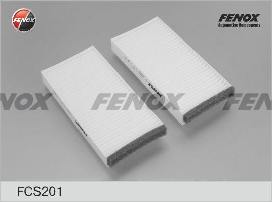 Fenox FCS201 - Фильтр салона autodnr.net