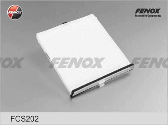 Fenox FCS202 - Фільтр, повітря у внутрішній простір autocars.com.ua