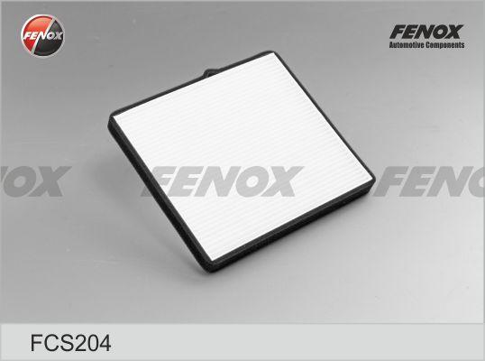 Fenox FCS204 - Фільтр, повітря у внутрішній простір autocars.com.ua