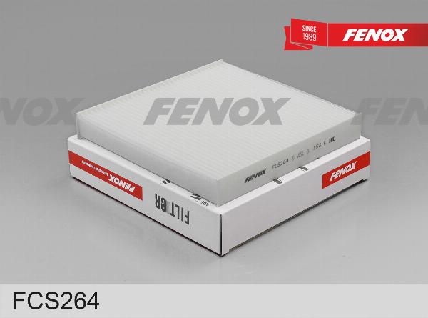 Fenox FCS264 - Фільтр, повітря у внутрішній простір autocars.com.ua