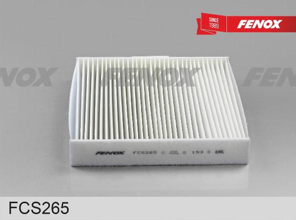 Fenox FCS265 - Фільтр, повітря у внутрішній простір autocars.com.ua