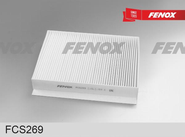 Fenox FCS269 - Фільтр, повітря у внутрішній простір autocars.com.ua