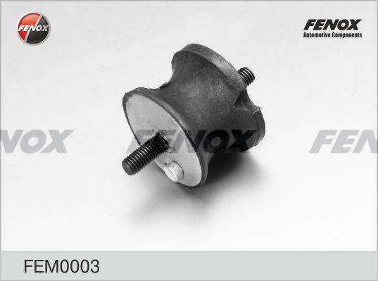 Fenox FEM0003 - Подушка, опора, подвеска двигателя autodnr.net