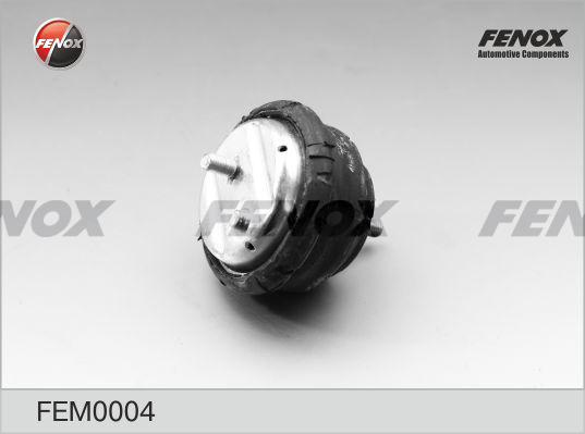 Fenox FEM0004 - Подушка, підвіска двигуна autocars.com.ua