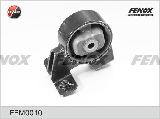 Fenox FEM0010 - Подушка, підвіска двигуна autocars.com.ua