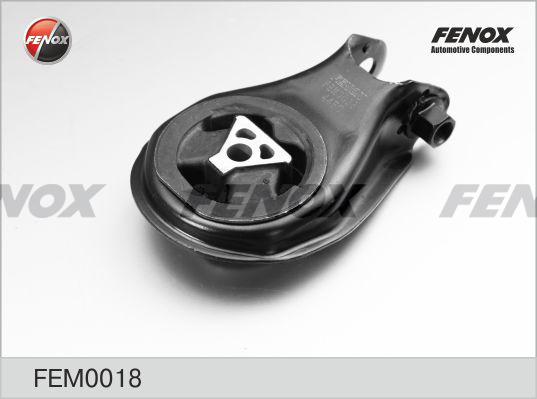 Fenox FEM0018 - Подушка, підвіска двигуна autocars.com.ua