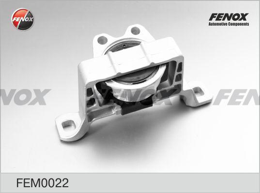 Fenox FEM0022 - Подушка, підвіска двигуна autocars.com.ua