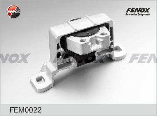 Fenox FEM0022 - Подушка, підвіска двигуна autocars.com.ua