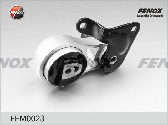 Fenox FEM0023 - Подушка, підвіска двигуна autocars.com.ua