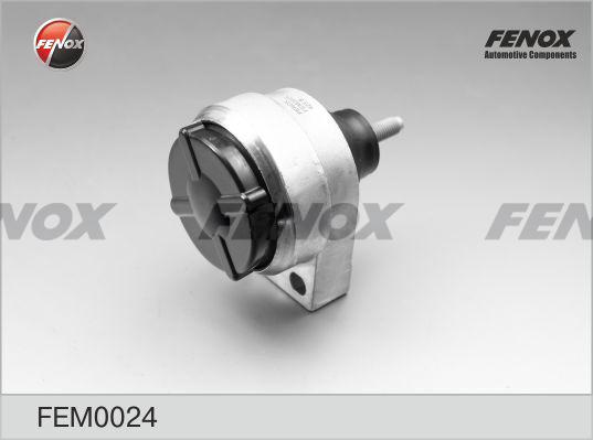 Fenox FEM0024 - Подушка, підвіска двигуна autocars.com.ua