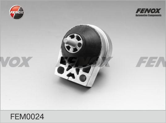 Fenox FEM0024 - Подушка, підвіска двигуна autocars.com.ua
