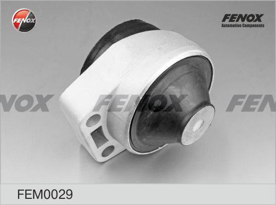 Fenox FEM0029 - Подушка, підвіска двигуна autocars.com.ua