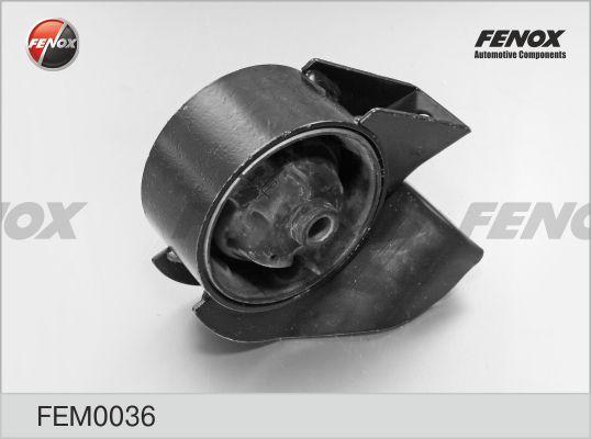 Fenox FEM0036 - Подушка, підвіска двигуна autocars.com.ua