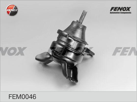 Fenox FEM0046 - Подушка, підвіска двигуна autocars.com.ua