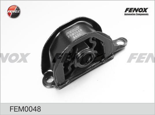 Fenox FEM0048 - Подушка, підвіска двигуна autocars.com.ua