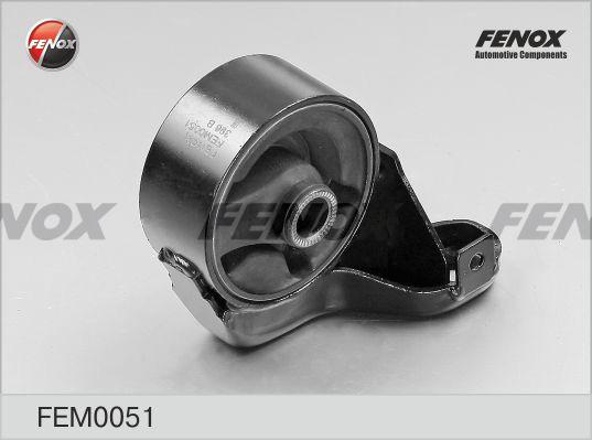 Fenox FEM0051 - Подушка, підвіска двигуна autocars.com.ua