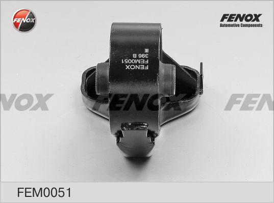 Fenox FEM0051 - Подушка, підвіска двигуна autocars.com.ua