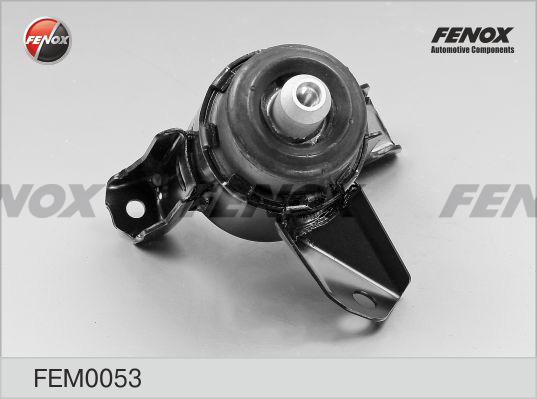 Fenox FEM0053 - Подушка, підвіска двигуна autocars.com.ua