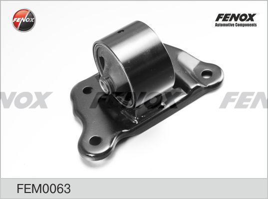 Fenox FEM0063 - Подушка, опора, подвеска двигателя autodnr.net