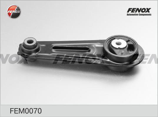 Fenox FEM0070 - Подушка, підвіска двигуна autocars.com.ua