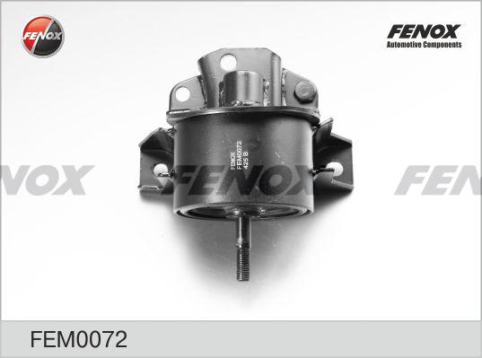 Fenox FEM0072 - Подушка, підвіска двигуна autocars.com.ua