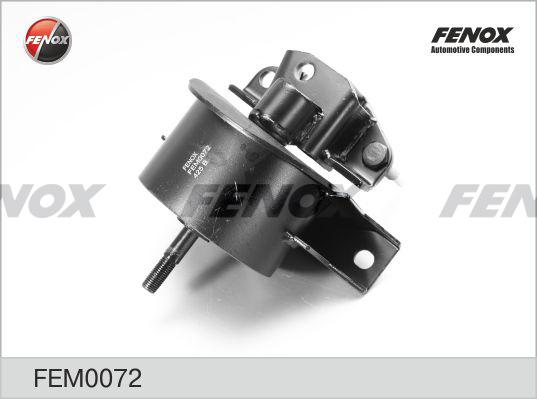 Fenox FEM0072 - Подушка, підвіска двигуна autocars.com.ua