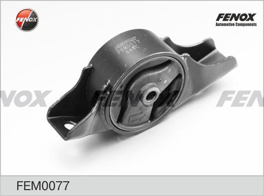Fenox FEM0077 - Подушка, підвіска двигуна autocars.com.ua