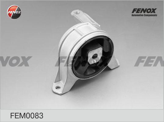 Fenox FEM0083 - Подушка, підвіска двигуна autocars.com.ua