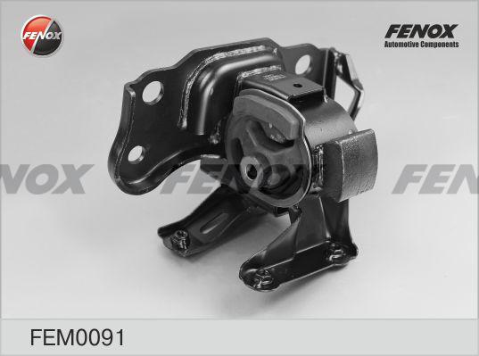 Fenox FEM0091 - Подушка, підвіска двигуна autocars.com.ua