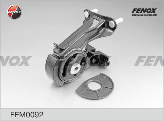 Fenox FEM0092 - Подушка, опора, подвеска двигателя avtokuzovplus.com.ua