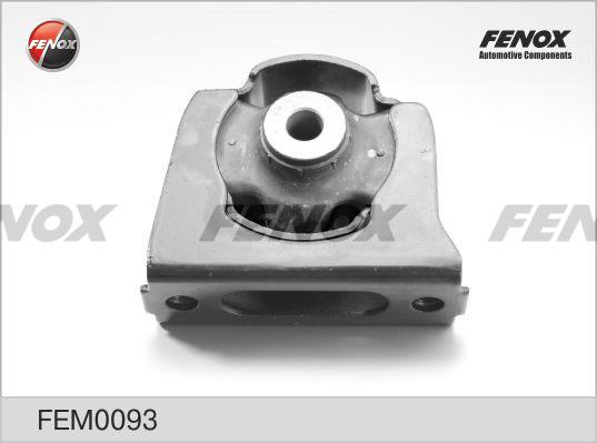 Fenox FEM0093 - Подушка, підвіска двигуна autocars.com.ua