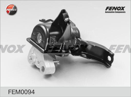 Fenox FEM0094 - Подушка, підвіска двигуна autocars.com.ua