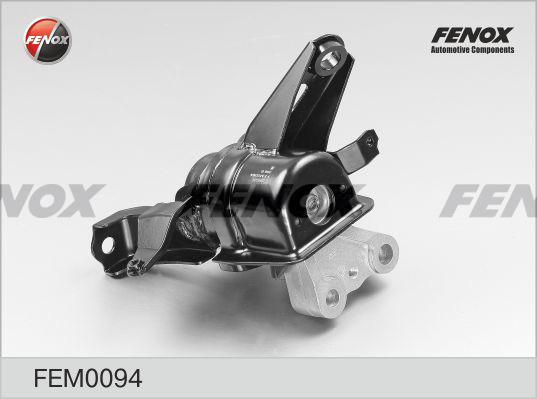 Fenox FEM0094 - Подушка, підвіска двигуна autocars.com.ua