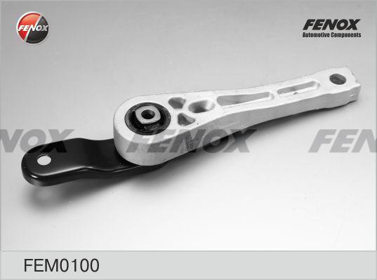Fenox FEM0100 - Подушка, підвіска двигуна autocars.com.ua