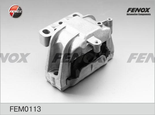 Fenox FEM0113 - Подушка, підвіска двигуна autocars.com.ua