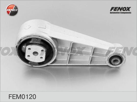 Fenox FEM0120 - Подушка, підвіска двигуна autocars.com.ua