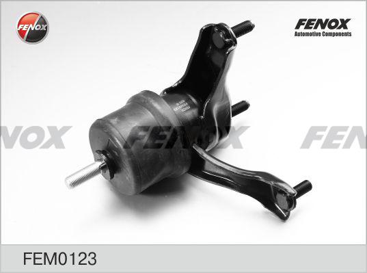 Fenox FEM0123 - Подушка, підвіска двигуна autocars.com.ua