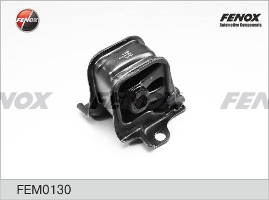 Fenox FEM0130 - Подушка, підвіска двигуна autocars.com.ua