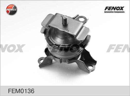 Fenox FEM0136 - Подушка, підвіска двигуна autocars.com.ua