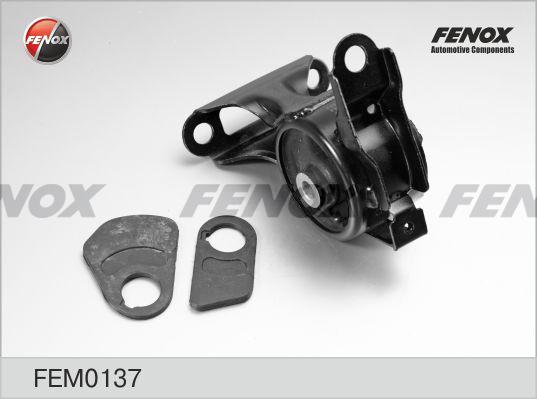 Fenox FEM0137 - Подушка, підвіска двигуна autocars.com.ua