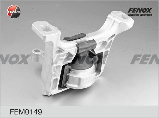 Fenox FEM0149 - Подушка, підвіска двигуна autocars.com.ua