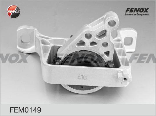 Fenox FEM0149 - Подушка, підвіска двигуна autocars.com.ua