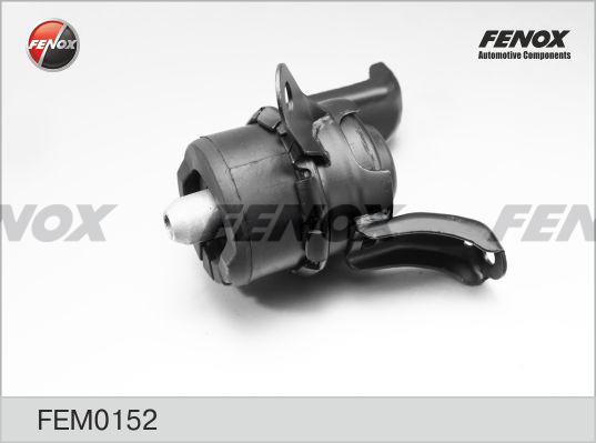 Fenox FEM0152 - Подушка, підвіска двигуна autocars.com.ua