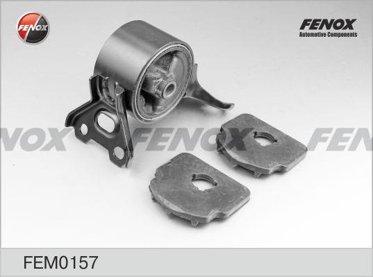 Fenox FEM0157 - Подушка, підвіска двигуна autocars.com.ua