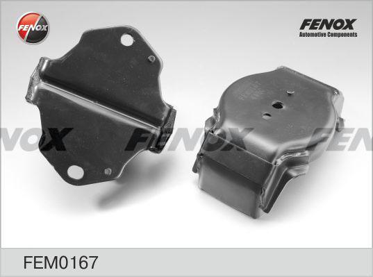 Fenox FEM0167 - Подушка, підвіска двигуна autocars.com.ua