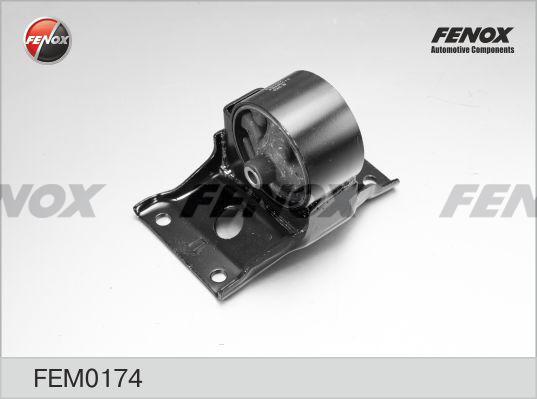 Fenox FEM0174 - Подушка, підвіска двигуна autocars.com.ua