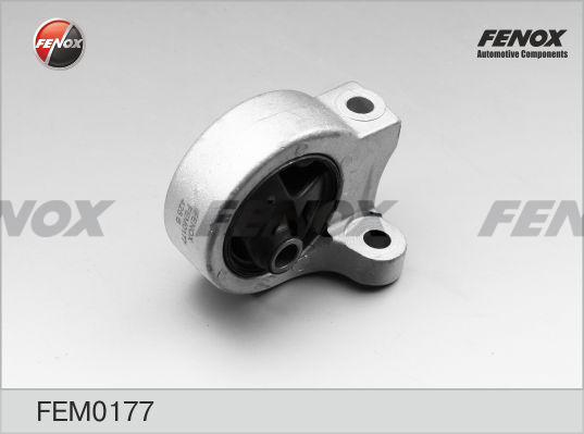Fenox FEM0177 - Подушка, підвіска двигуна autocars.com.ua
